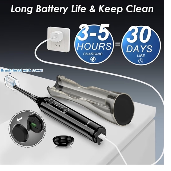 Umisr Electric Toothbrush & Flosser - Picture 9 of 10